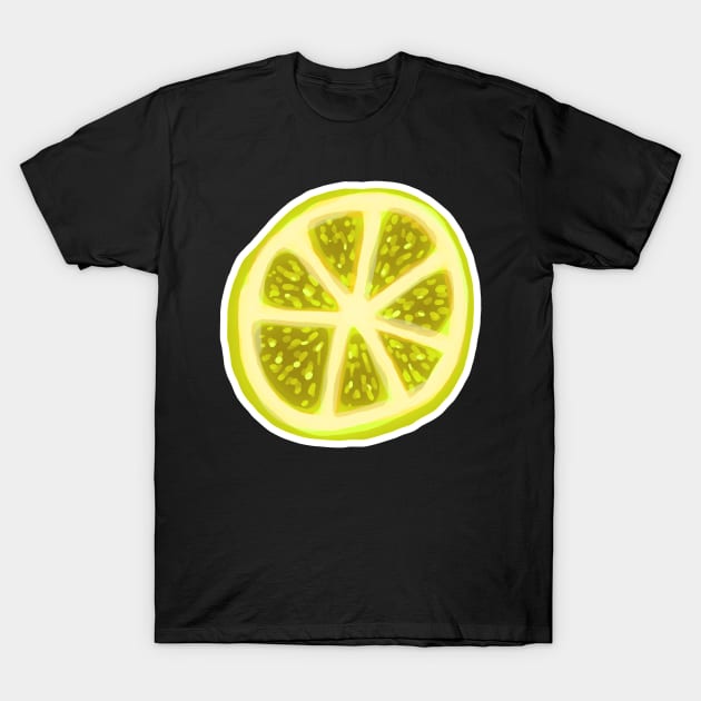 Lemon Slice T-Shirt by saradaboru